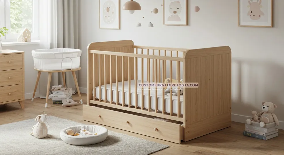 Jasa Pembuatan Tempat Tidur Bayi Jogja